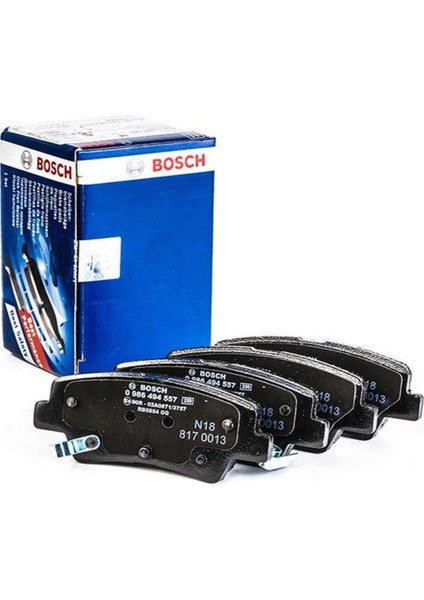 Fren Balatası Seti; Arka Hyundaı Accent 1.6 11/2010 - 4/2019 91.0 - 92.0 Kw Rb