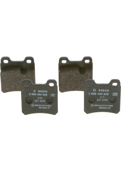 Fren Balatası Seti; Arka Opel Astra 1.8i Caravan 9/1991 - 2/1998 66 Kw T92