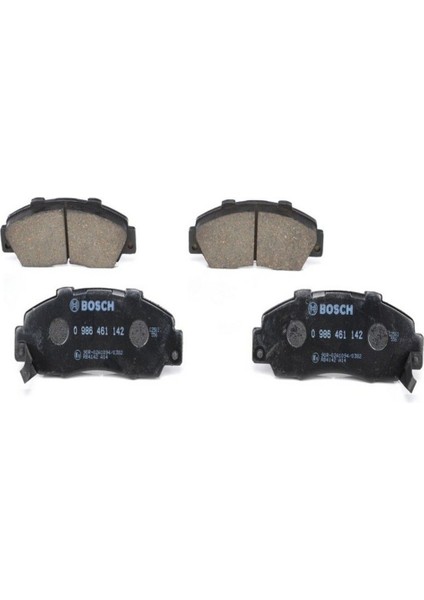 Fren Balatası Seti; Ön Honda Hr-V 1.6i 16V Vtec 4WD 10/1999 - 12/2005 91.0 - 92.0 Kw Gh