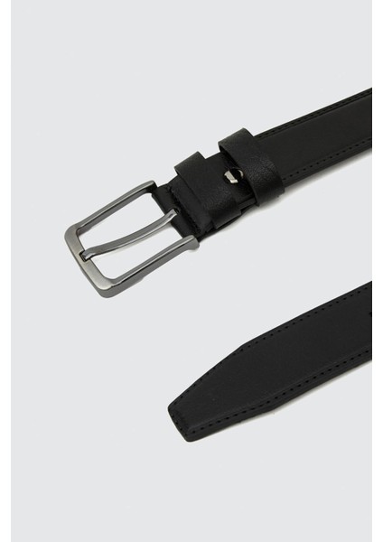 Hakiki Manda Derisi Dikiş Detaylı Kot Kemeri Siyah fiyatları