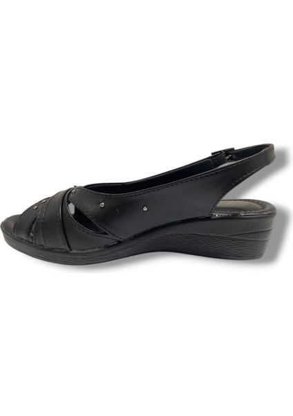 0070-25 Deri Trend Fashion Kadın Sandalet modelleri