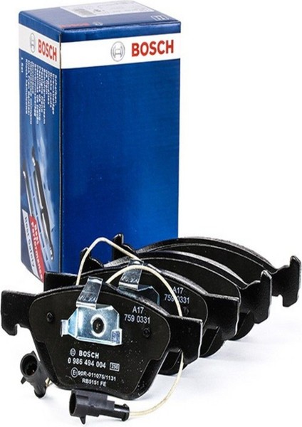 Fren Balatası Seti; Ön Alfa Romeo 156 2.4 Jtd Sportwagon 1/2002 - 10/2005 110 Kw 932