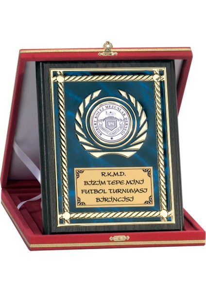 - Ahşap Plaketler - PL-117 A - 18X24 cm