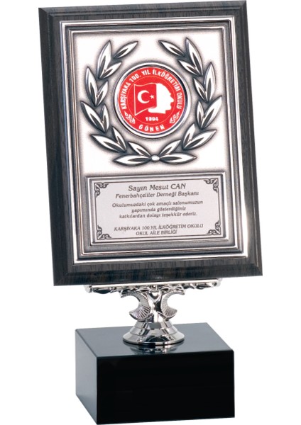 - Ahşap Plaketler - PL-116 B - 15X20 cm