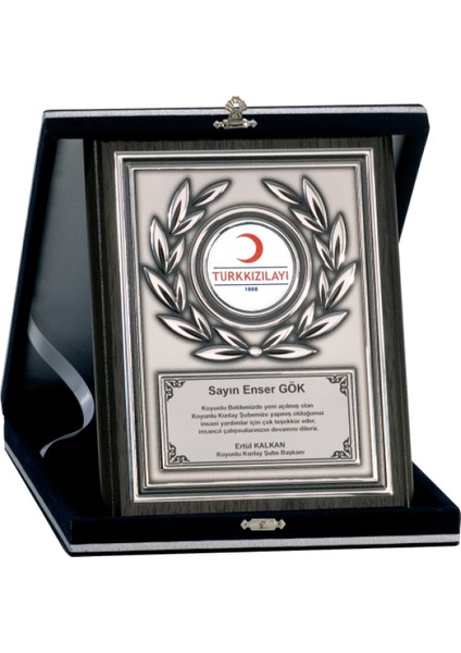- Ahşap Plaketler - PL-115 A - 18X24 cm
