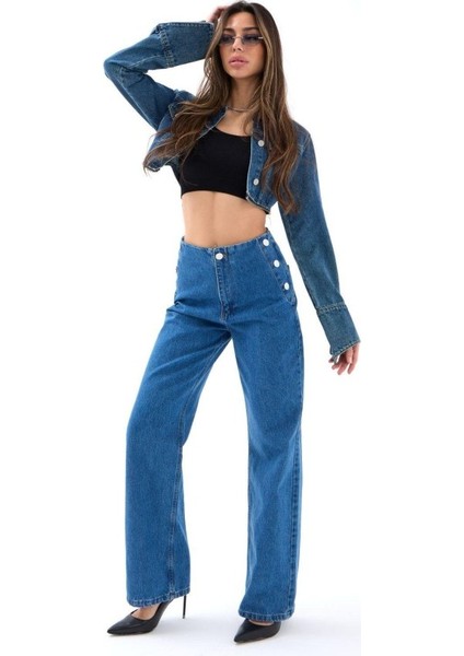 5997 Kot Pantolon-Mavi modelleri