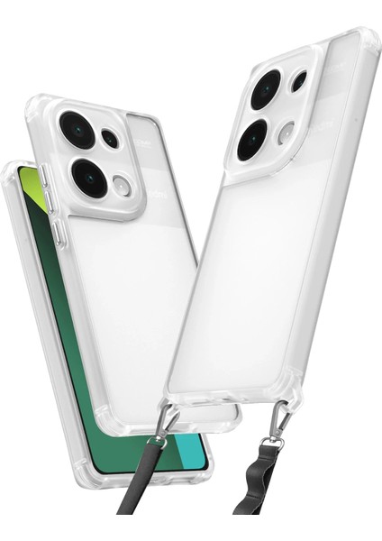 Xiaomi Redmi Note 13 Pro 5g Kılıf Penta Silikon Kılıf - Şeffaf Gnzrz