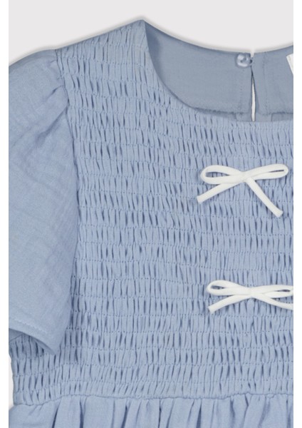 Kurdeleli Melek Kol Müslin Elbise modelleri