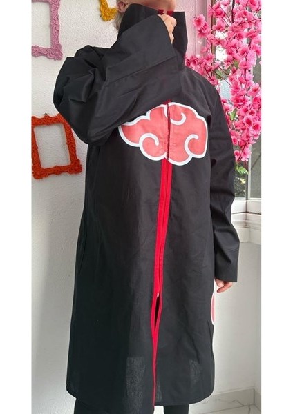 Anime Naruto Itachi Uchiaha Cosplay Pelerin