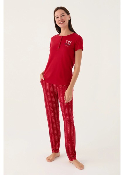 Büyük Beden Bayan Pijama Takımı