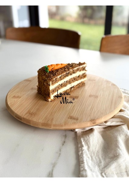 Bambu 30 cm Dönerli Sunumluk
