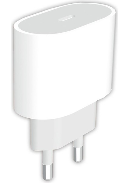 iPhone 11 Uyumlu Lightning Pd Type-C Girişli 20W Şarj Seti MT1703