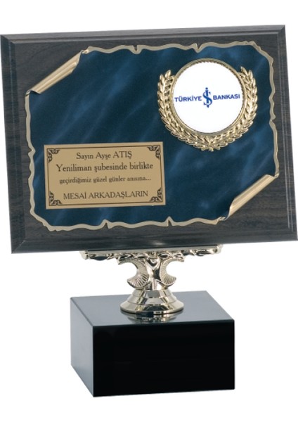 - Ahşap Plaketler - PL-108 B - 15X20 cm