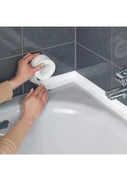 Banyo Küvet Lavabo Su Sızdırmazlık Bant Tamir Bandı 3.2m