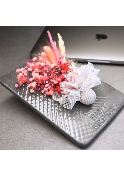ile Çok Özel Hediyeler 🎁 Anlamlı Doğum Günü Dekoru 🎁 Happy Bırthday – Iyi Ki Doğdun! El Yapımı Seramik Masa Dekoru