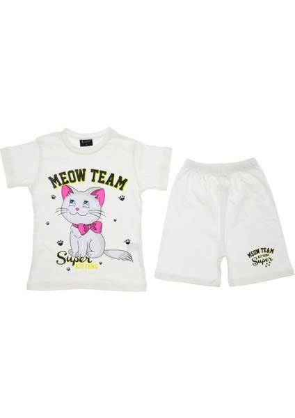 Kız Çocuk Şortlu Takım
