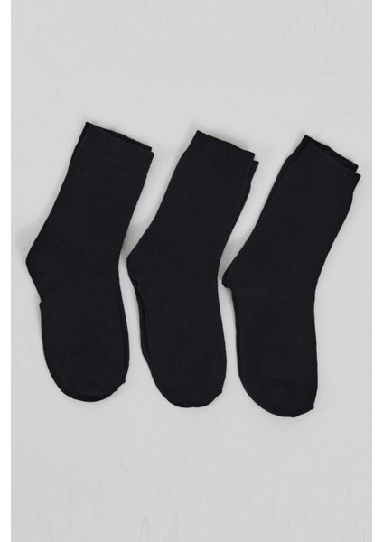Siyah 3'lü Örme Soket Çorap 1021 fiyatları