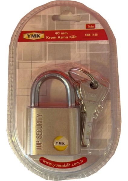 Ymk Krom Asma Kilit 40MM