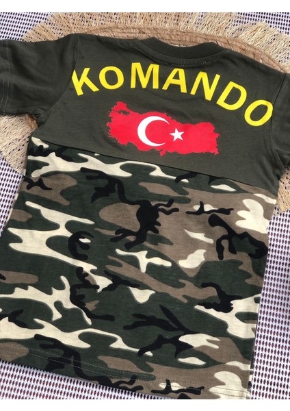 Kamuflaj Yazlık Şortlu Takım