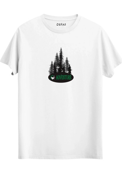 Adventure Baskılı Tshirt