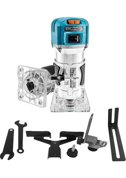 Pro 6 Kademe Devir Ayarlı 600W Formika Traşlama Freze Makinesi 6mm Pens 2 Yıl Garantili fiyatları