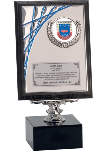 - Ahşap Plaketler - PL-098 B - 15X20 cm