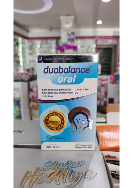 Duobalance Oral 30 Adet Probiyotik Pastil