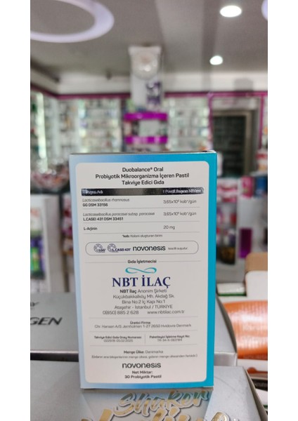 Duobalance Oral 30 Adet Probiyotik Pastil fırsatları