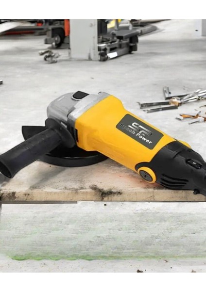 Bakır Sargılı Devir Ayarlı 4100 W Kuyuklu Spiral Avuç Içi Kesme ve Taşlama Makinesi