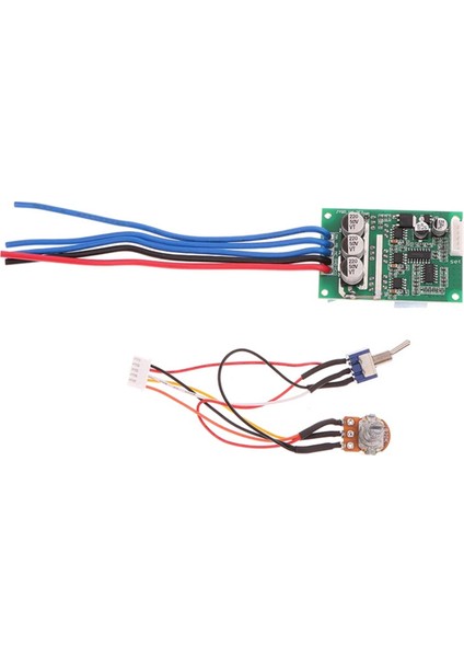 1set Dc 12-36V 500W Üç Fazlı Fırçasız Salonsuz Motor Kontrol Cihazı Fırçasız Sensör Motor Sürücü Hız Kontrolü (Yurt Dışından)