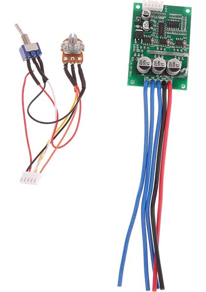 1set Dc 12-36V 500W Üç Fazlı Fırçasız Salonsuz Motor Kontrol Cihazı Fırçasız Sensör Motor Sürücü Hız Kontrolü (Yurt Dışından)