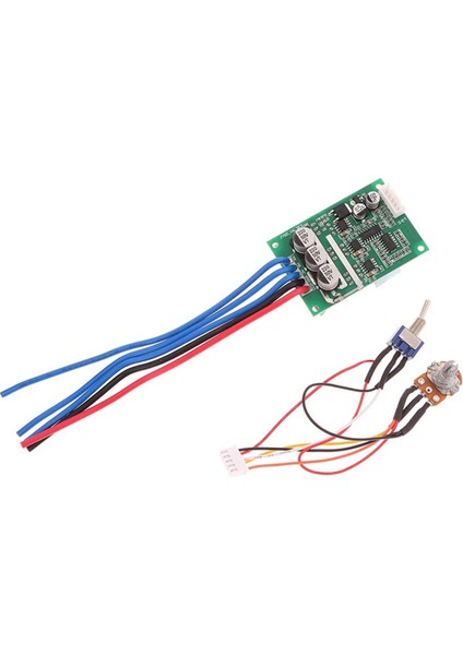 1set Dc 12-36V 500W Üç Fazlı Fırçasız Salonsuz Motor Kontrol Cihazı Fırçasız Sensör Motor Sürücü Hız Kontrolü (Yurt Dışından)