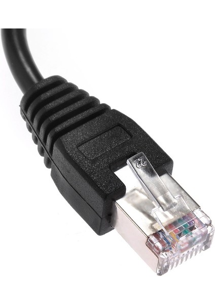1ft RJ45 Erkek - Dişi Vidalı Panel Montajlı Ethernet Lan Ağ Uzatma Kablosu (Yurt Dışından) indirimleri