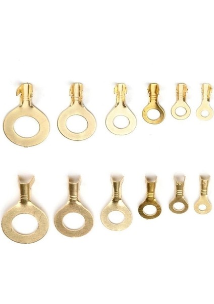 540PCS Halka Terminali M3-M10 Halka Pabucu Halka Bağlantı Kablosu Çeşitleri Kiti (Yurt Dışından)