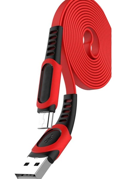 Realme C21 C21Y C25Y 5i Şarj Kablosu Micro USB Yassı 1metre 4A DC24