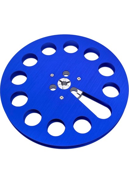 Yeni Analog Ses 7 Inç x 1/4 Inç Metal Bant Makarası -Nab Hub Açık Makara Ses Alüminyum Sarma Makarası 7 Inç (Mavi) (Yurt Dışından)