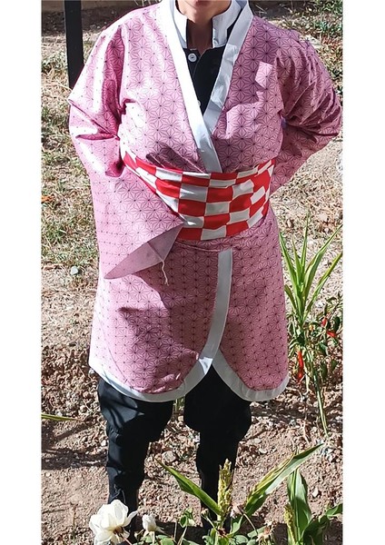 Anime Demon Slayer Nezuko Kamado Cosplay Takım