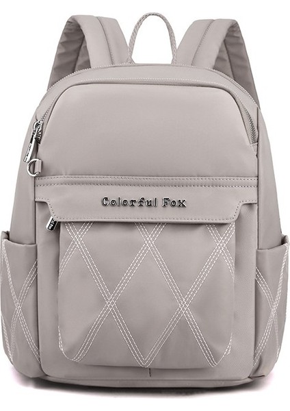 2023 Sonbahar Yeni Hırsızlığa Karşı Bayan Omuz Çantası Naylon Nakış Bayan Çantası Üniversite Öğrencisi Sırt Çantası (Yurt Dışından)