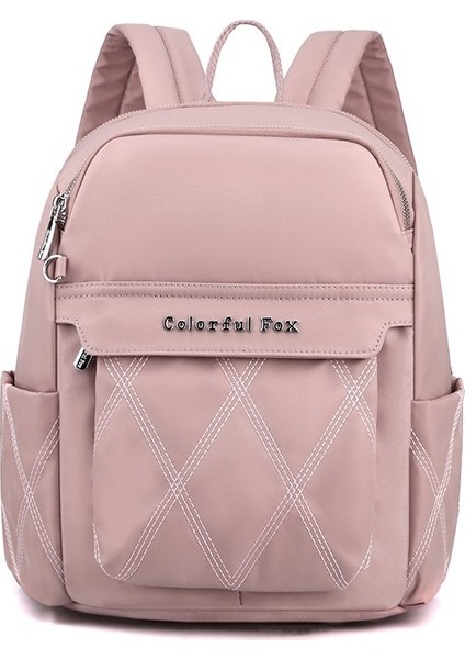 2023 Sonbahar Yeni Hırsızlığa Karşı Bayan Omuz Çantası Naylon Nakış Bayan Çantası Üniversite Öğrencisi Sırt Çantası (Yurt Dışından)