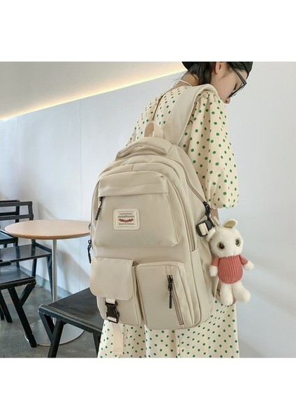 Kadınlar Için Sırt Çantası 2023 Yeni Büyük Kapasiteli Ilkokul Çantası Ortaokul Üniversite Öğrencisi Rahat Açık Hava Seyahati Sırt Çantası (Yurt Dışından) fiyatları