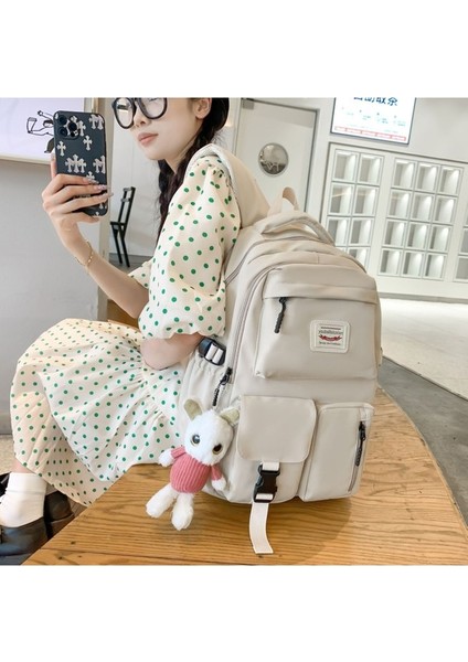 Kadınlar Için Sırt Çantası 2023 Yeni Büyük Kapasiteli Ilkokul Çantası Ortaokul Üniversite Öğrencisi Rahat Açık Hava Seyahati Sırt Çantası (Yurt Dışından) modelleri