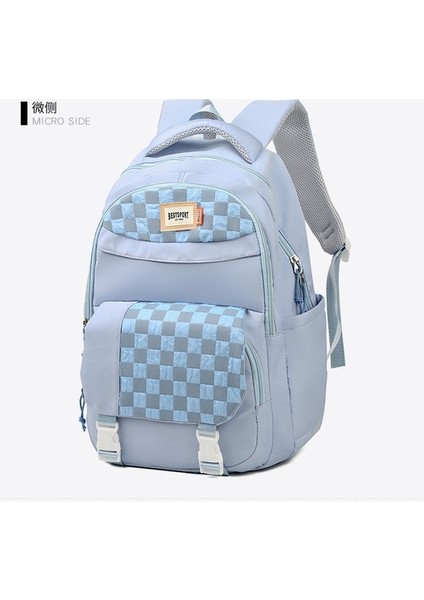 Kız Okul Niş Ekose Büyük Kapasiteli Sırt Lise Öğrencisi Sırt Çantası (Yurt Dışından) indirimleri