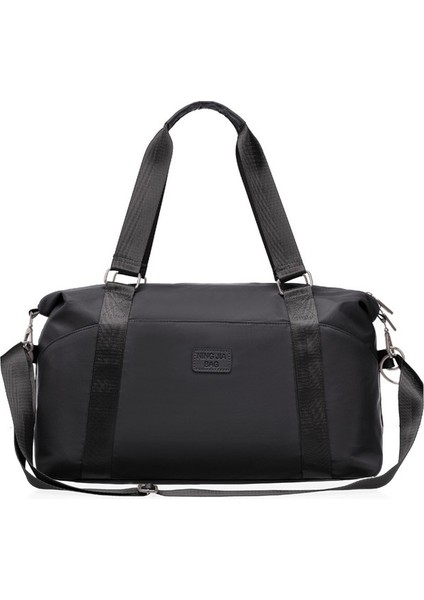 Çanta Kadın Büyük Kapasiteli Seyahat Çantası 2023 Yeni Moda Tek Omuz Çapraz Omuz Çantası Rahat El Tite Çanta (Yurt Dışından)