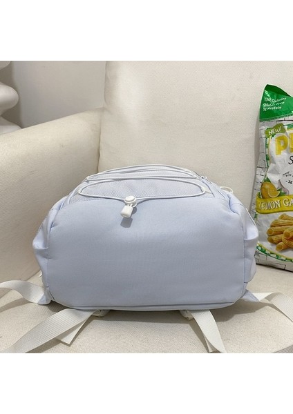 Ortaokul Öğrencisi Okul Çantası Erkek ve Dişi Aynı Stil Büyük Kapasiteli Gündelik Basit Seyahat Sırt Çantası Trend Moda Çift Sırt Çantası (Yurt Dışından) indirimleri