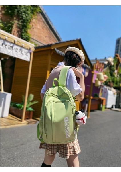 2023 Yeni Okul Çantası Kadın Üniversite Öğrencisi Sırt Çantası Orta Okul Öğrencisi Lise Öğrencisi Eğlence Seyahat Sırt Çantası (Yurt Dışından) fiyatları