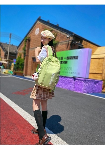 2023 Yeni Okul Çantası Kadın Üniversite Öğrencisi Sırt Çantası Orta Okul Öğrencisi Lise Öğrencisi Eğlence Seyahat Sırt Çantası (Yurt Dışından) fırsatları