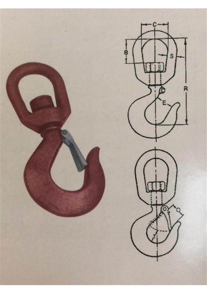 4500 kg Fırdöndülü Kanca fiyatları