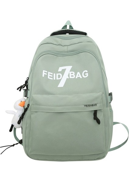 Okul Kadın Ins Trend Mektubu Büyük Kapasiteli Lise Öğrencisi Sırt Üniversite Öğrencisi Bilgisayar Seyahat Sırt Gelgit Çantası (Yurt Dışından) modelleri