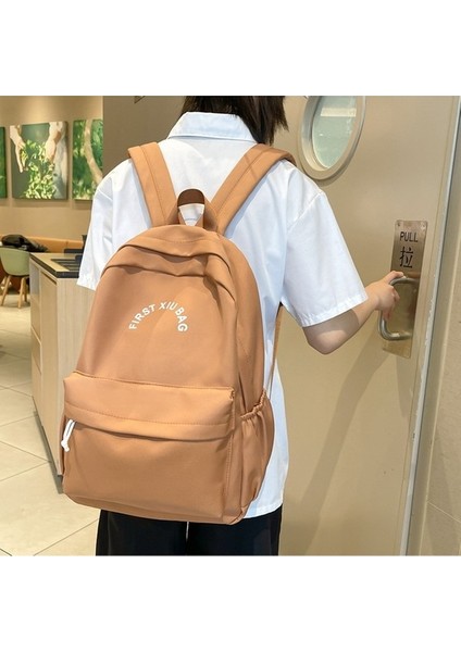 Kore Versiyonu Sırt Trendi Ortaokul Öğrenci Büyük Kapasiteli Açık Seyahat Hafif Sırt Çantası (Yurt Dışından) fiyatları