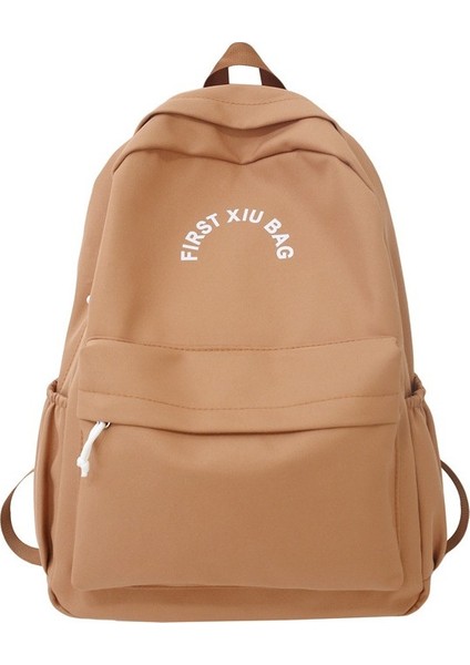 Kore Versiyonu Sırt Trendi Ortaokul Öğrenci Büyük Kapasiteli Açık Seyahat Hafif Sırt Çantası (Yurt Dışından)